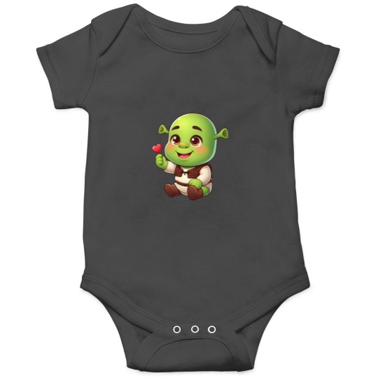 Discover Cute Baby Shrek Onesies