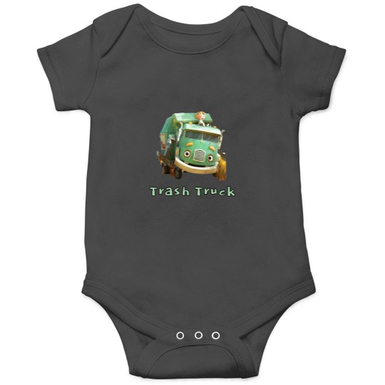 Discover Trash Truck cartoon Onesies