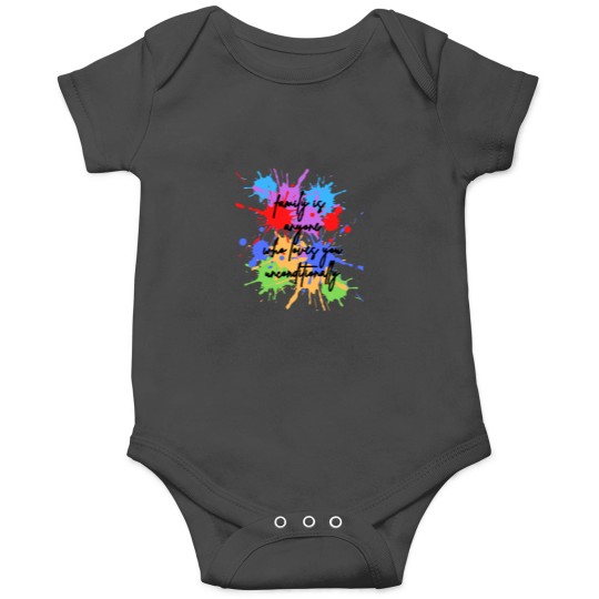 Discover family is anyone who loves you unconditionally Onesies