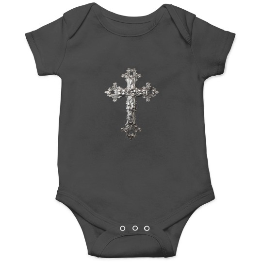 Discover chrome cross Onesies
