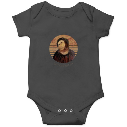 Discover Viva La Restauracion Jesus Fresco Restoration Fail Meme Onesies