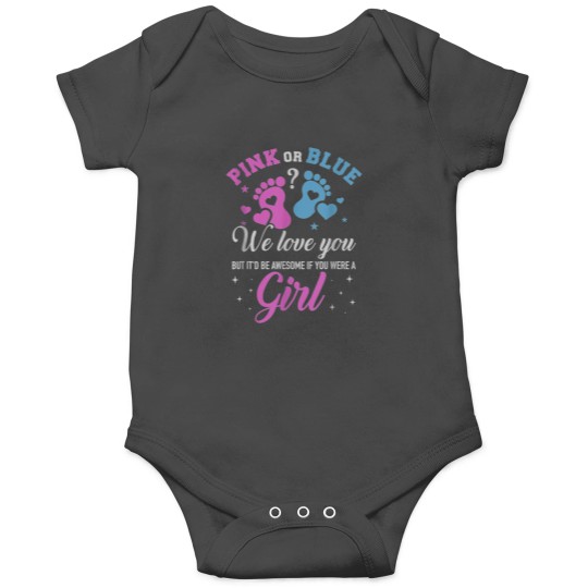 Discover 1 Pink or blue gigi loves you Classic Onesies
