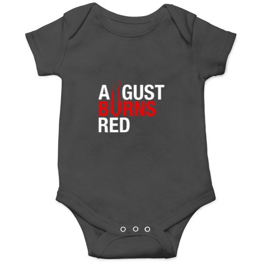 Discover GOOD DESIGN August burns red logo  Onesies