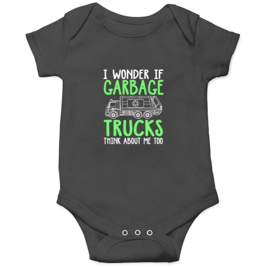Discover Funny Garbage Truck Art Waste Recycling Lovers Onesies