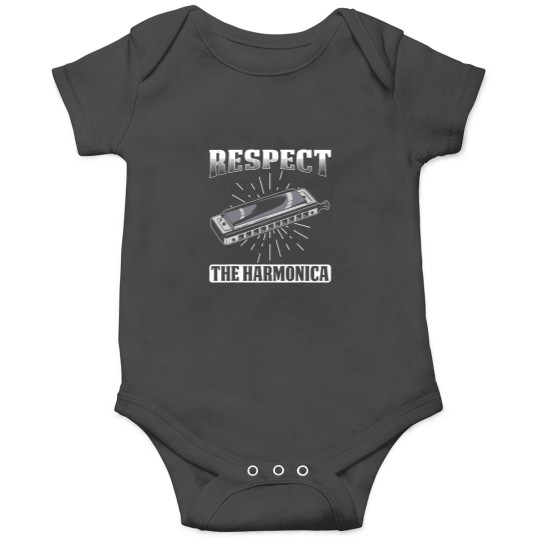 Discover Harmonica Player Teacher Baby Onesie