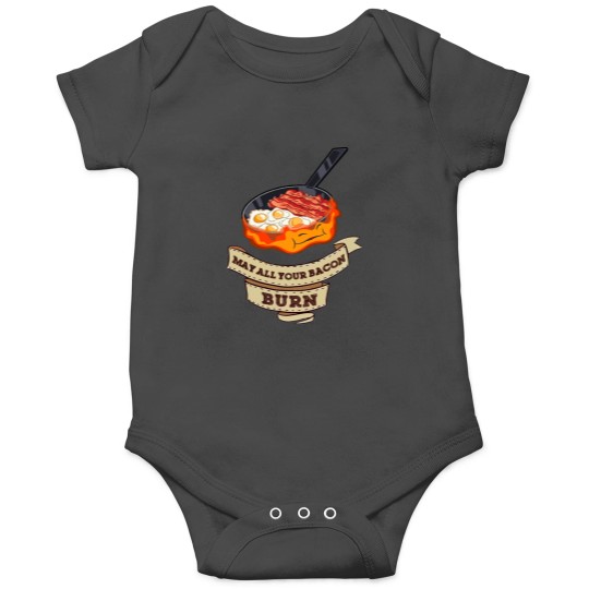 Discover Calcifer. May All Your Bacon Burn Onesies