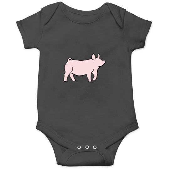 Discover Yorkshire Show Pig Sticker Onesies