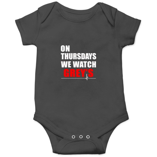 Discover ON THURSDAYS WE WATCH GREY'S Onesies