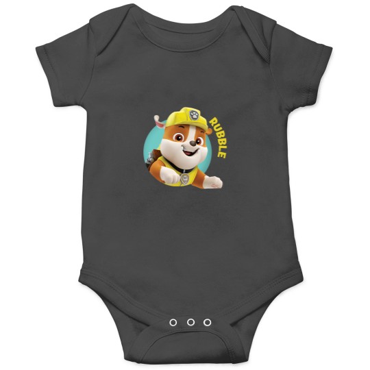 Discover Happy Rubble - PawPatrol Logo (2022) Onesies