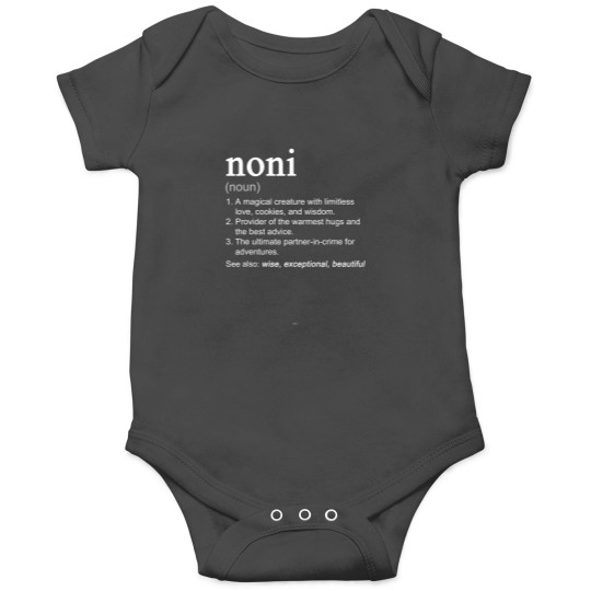 Discover noni definition funny mother's day grandma Onesies