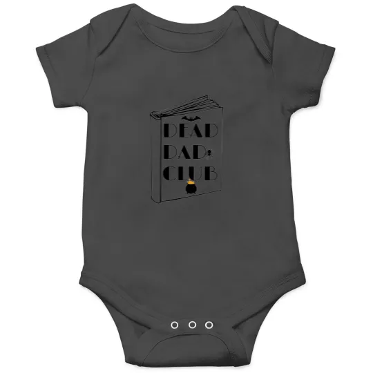 Discover -Dead-Dad Club book Onesies