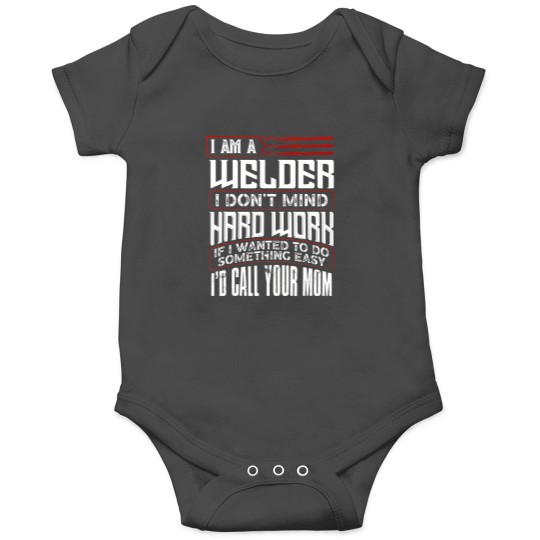 Discover s funny welding gift for welder dad father's day Onesies