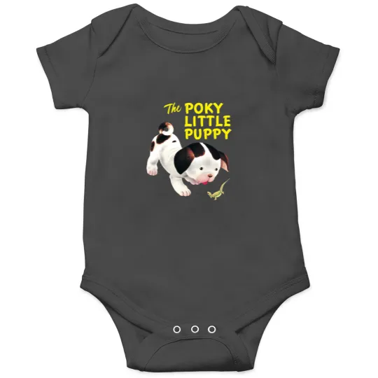 Discover Poky Little Puppy little golden book  illustration Gumby and pokey Onesies