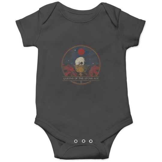 Discover queens of the stone age skull Onesies