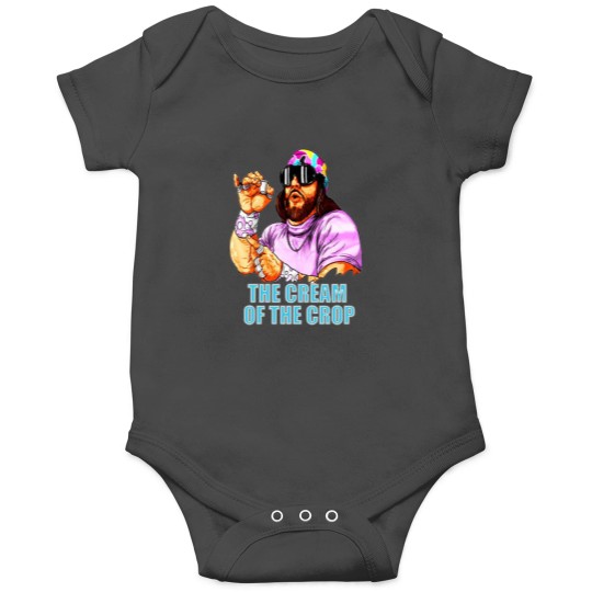 Discover MACHO MAN SAVAGE CREAM OF THE CROP FULL COLOR Star wa r Coffee May The Froth be with You Onesies