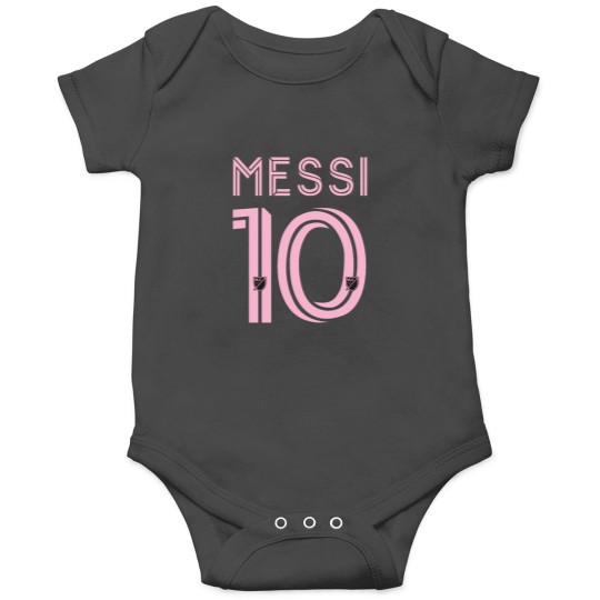 Discover Lionel Messi Inter Black Pink Unofficial Merch Onesies