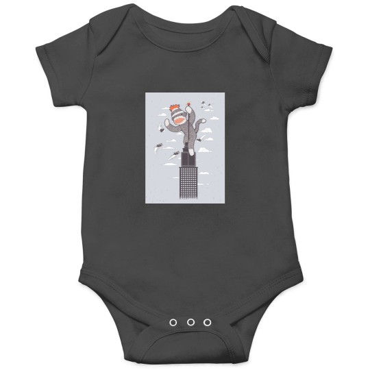 Discover Sock Monkey Just Wants a Friend Onesies