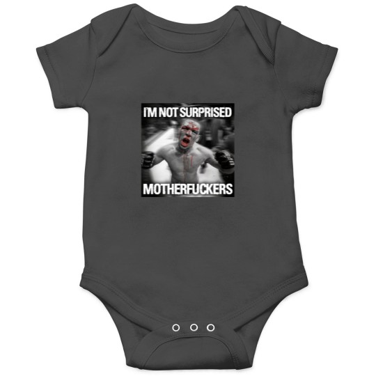 Discover Nate Diaz-Not Surprised MotherFkers Onesies