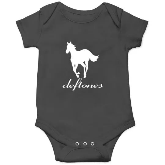 Discover Vintage Deftone White Pony Onesies