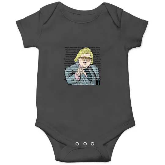 Discover Dusty Rhodes Hard Times Onesies