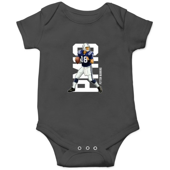 Discover Peyton Manning #18 Ready To Pass Onesies