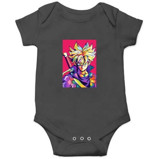 Discover Trunks Dragon Ball Wpap Pop Art Onesies