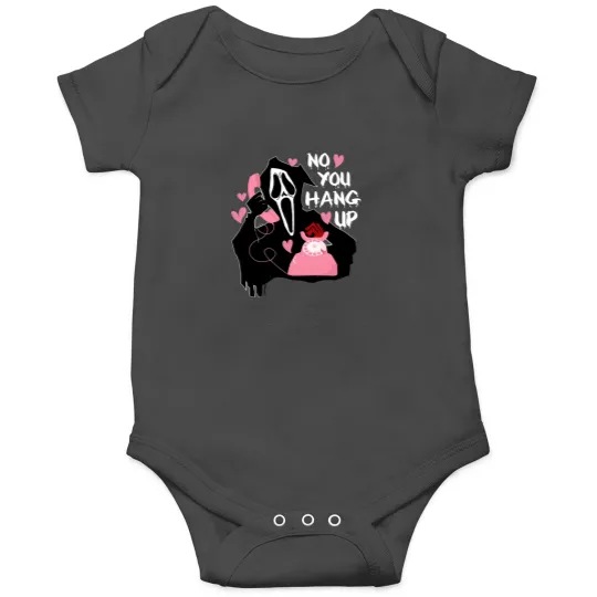 Discover Ghostface Calling, No You Hang Up, Funny Halloween Valentine Onesies