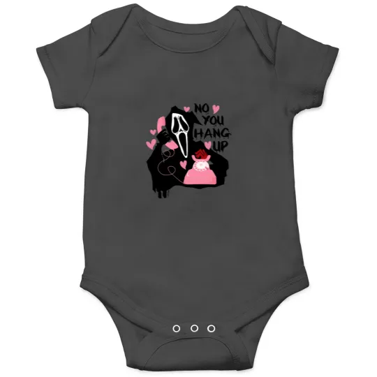 Discover Ghostface Calling, No You Hang Up, Funny Halloween Valentine Onesies