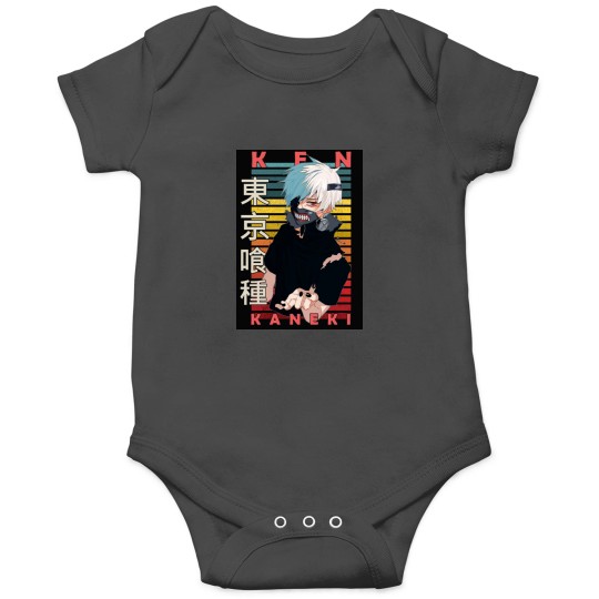 Discover ken kaneki Tokyo ro ghoul new Rtro cool dark ghoul weeb manga Onesies