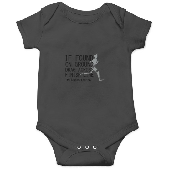 Discover Drag across finish line cross country runner funny gift Onesies