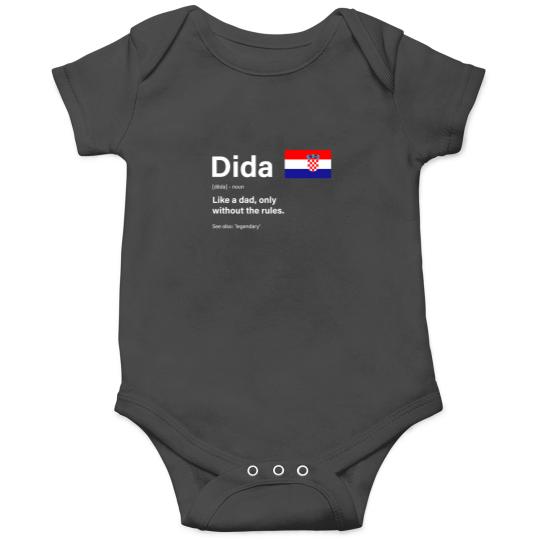 Discover Definition Of Dida Croatian Fathers Day Gift Onesies