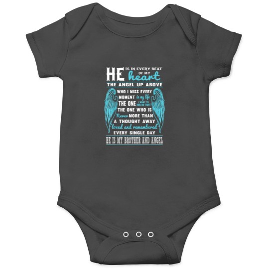 Discover Brother Is My Guardian Angel He Is In Every Beat Onesies