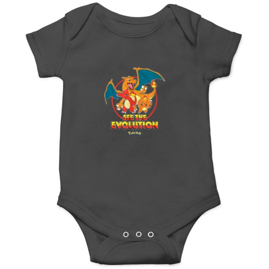 Discover Poket mons - Charmander See The Evolution Onesies
