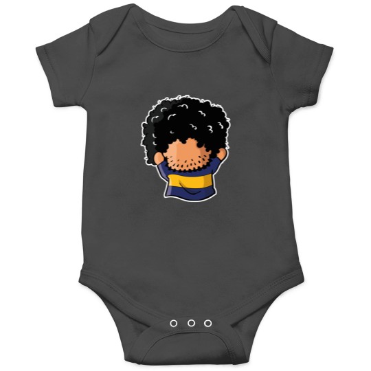 Discover Diego Maradona Boca Junior 4 Onesies