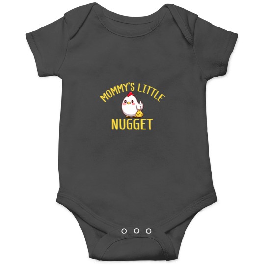 Discover funny mother's day mommy's little nugget nuggets lover Onesies