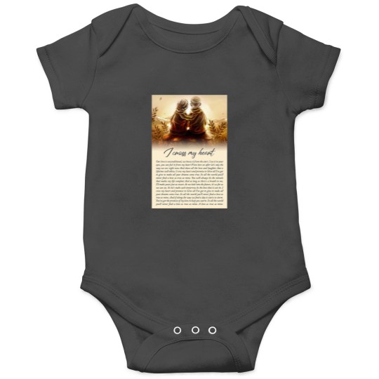 Discover I-cross-my-heart Onesies
