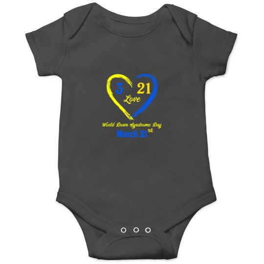 Discover World Down Day T-Shirt Awareness March 21 Onesies