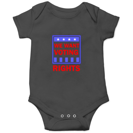 Discover We Want Rights Onesies