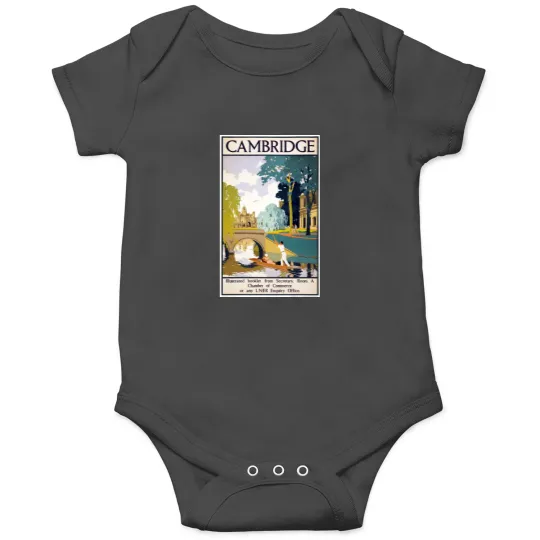 Discover Cambridge Vintage Travel Restored Onesies
