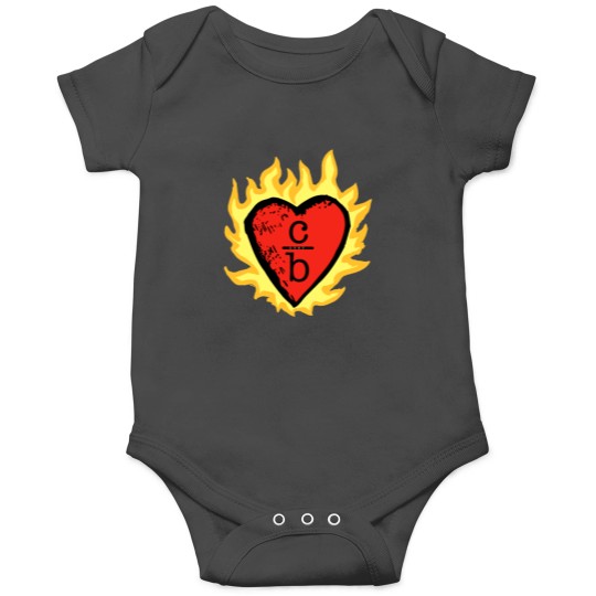 Discover clothes over bros heart logo Onesies