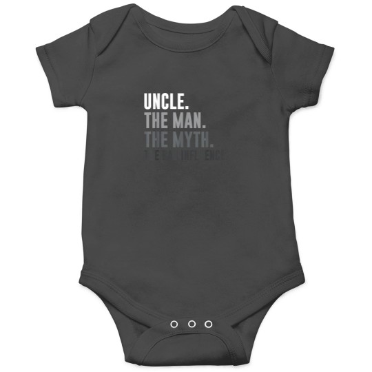 Discover Mens Uncle Man Myth Bad Influence Shirt Funny Fa Onesies