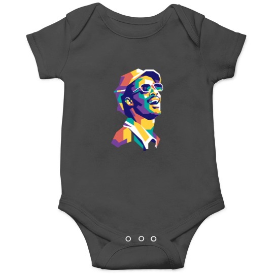 Discover Stevie Wonder WPAP Limit Color Onesies