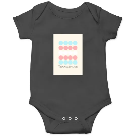 Discover Transgender - Mid Centuryy Modern Trans Pride Onesies