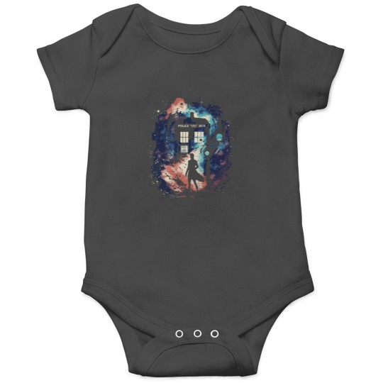 Discover Dr Who - Wibbly wobbly timey wimey stuff. Onesies