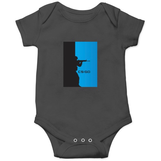 Discover Counter strike silhouette Graphic Onesies