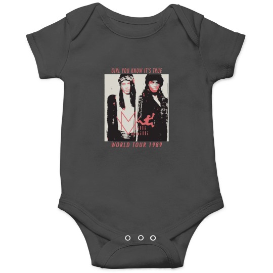 Discover Milli Vanilli World Tour 1989 Onesies