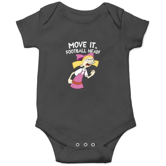 Discover Hey Arnold! Helga Move It Football Head Onesies