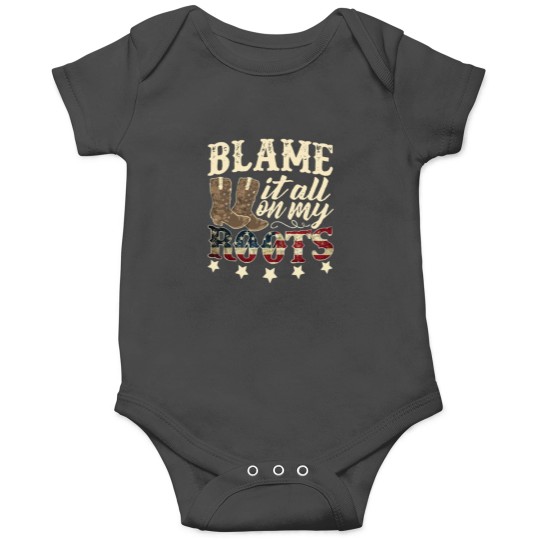 Discover Garth Brooks Blame It All On My Roots Onesies