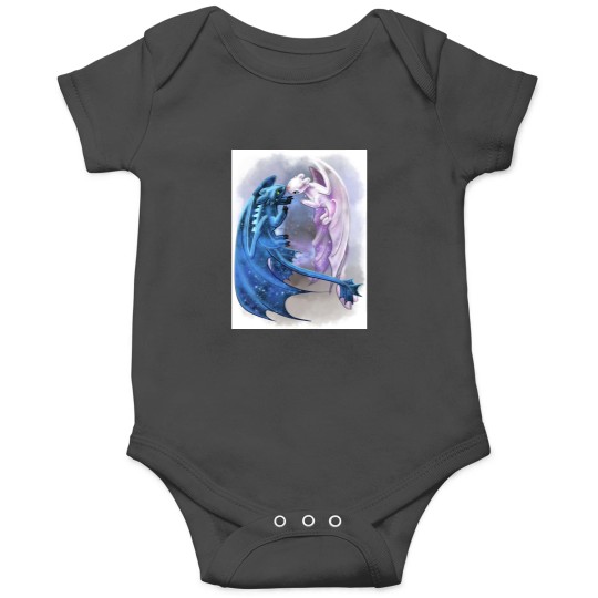 Discover Dragon Heart - Starry Dragons - Toothless and Light Fury Onesies