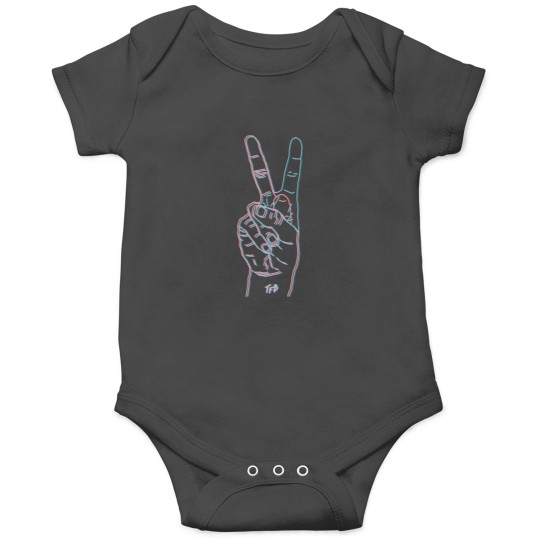 Discover Peace Sign, MiddleFinger Onesies